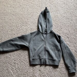 Abercrombie & Fitch Green Full-Zip Hoodie